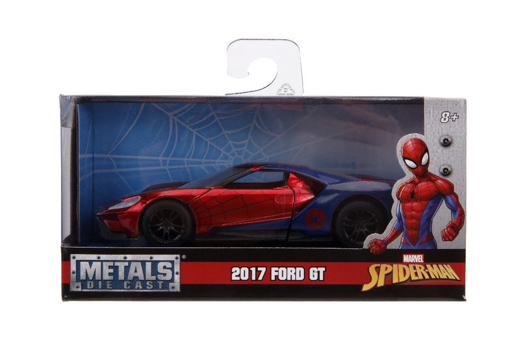 JAD30291 Jada 1/32 "Hollywood Rides" - 2017 Ford GT (Spider-Man Theme)