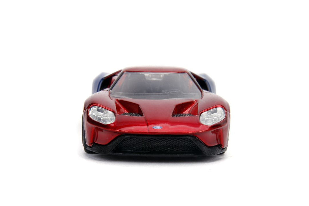 JAD30291 Jada 1/32 "Hollywood Rides" - 2017 Ford GT (Spider-Man Theme)