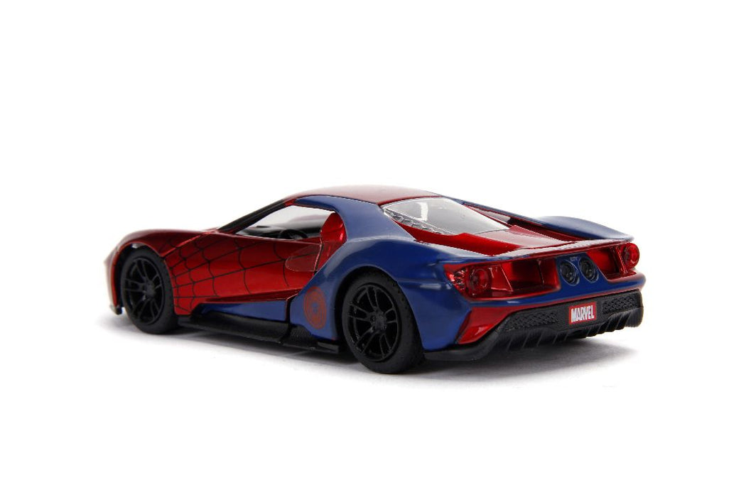 JAD30291 Jada 1/32 "Hollywood Rides" - 2017 Ford GT (Spider-Man Theme)