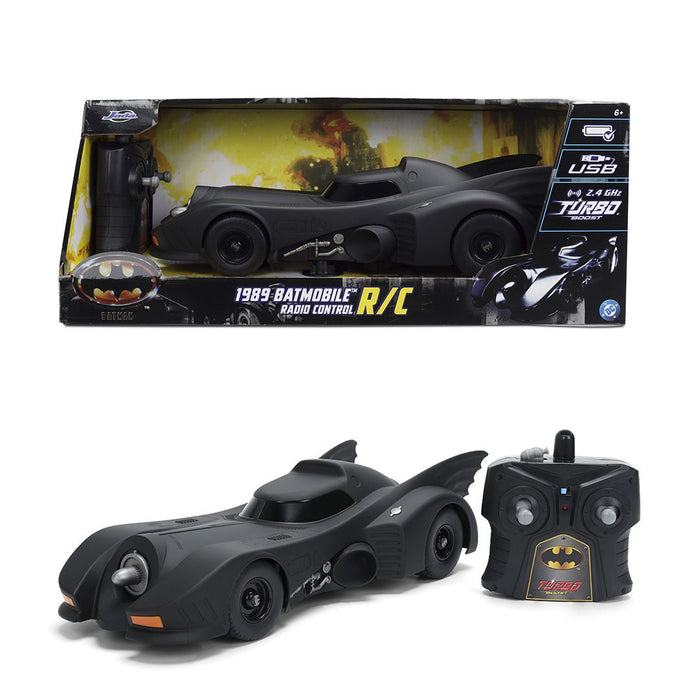 JAD30331 Jada 1/16 HWR R/C - 1989 Batmobile