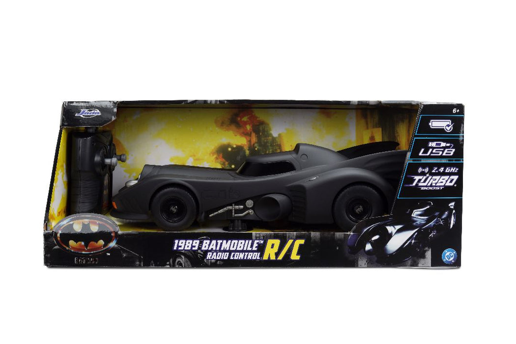 JAD30331 Jada 1/16 HWR R/C - 1989 Batmobile