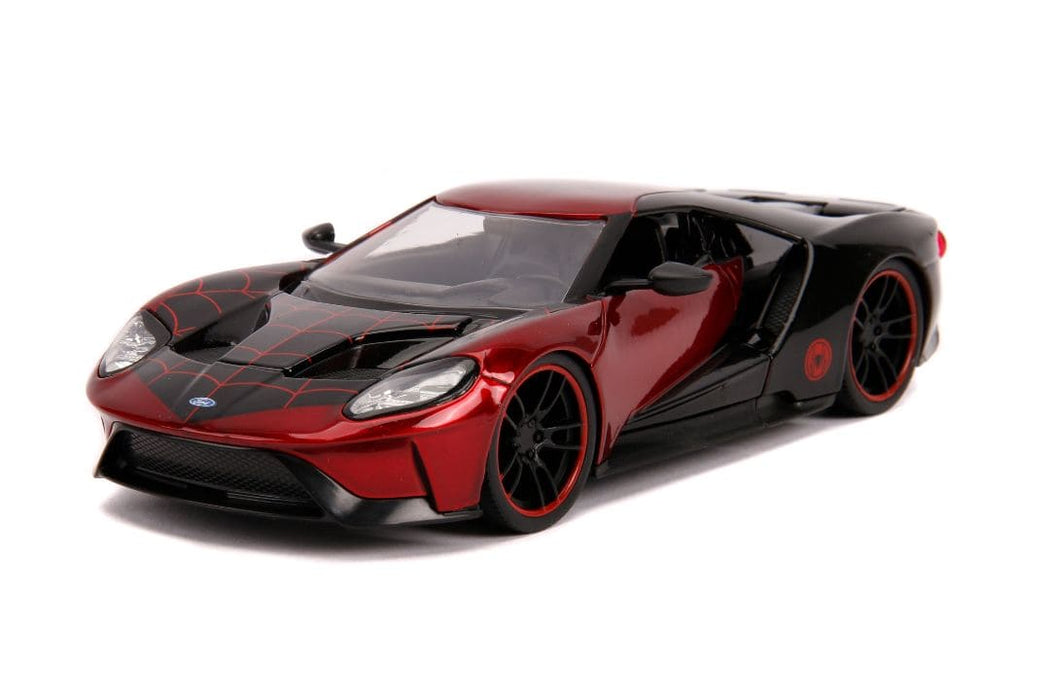 JAD31190 Jada 1/24 "Hollywood Rides" 2017 Ford GT with Miles Morales