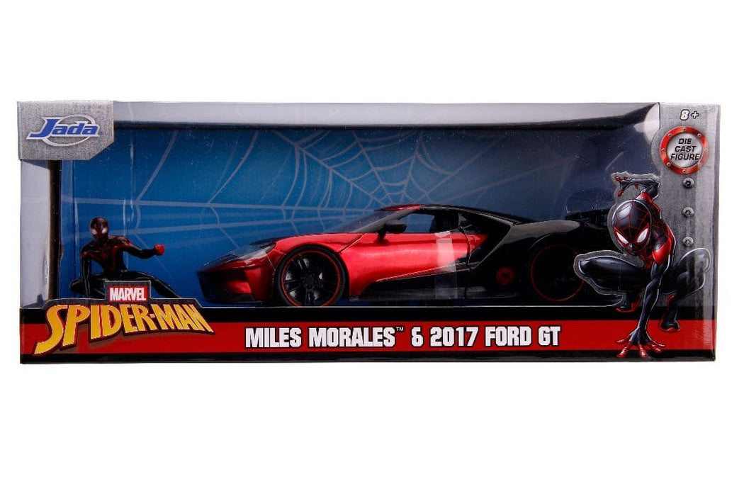 JAD31190 Jada 1/24 "Hollywood Rides" 2017 Ford GT with Miles Morales