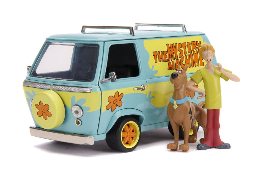 JAD31720 Jada 1/24 "Hollywood Rides" Mystery Machine w/Scooby Doo & Shaggy