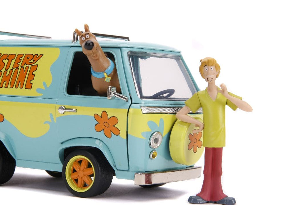 JAD31720 Jada 1/24 "Hollywood Rides" Mystery Machine w/Scooby Doo & Shaggy