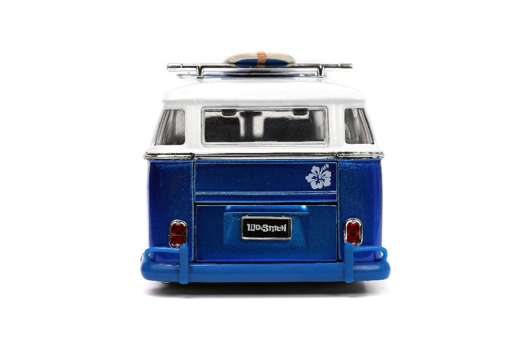 JAD31992 Jada 1/24 "Hollywood Rides" 1962 VW Bus with Lilo & Stitch