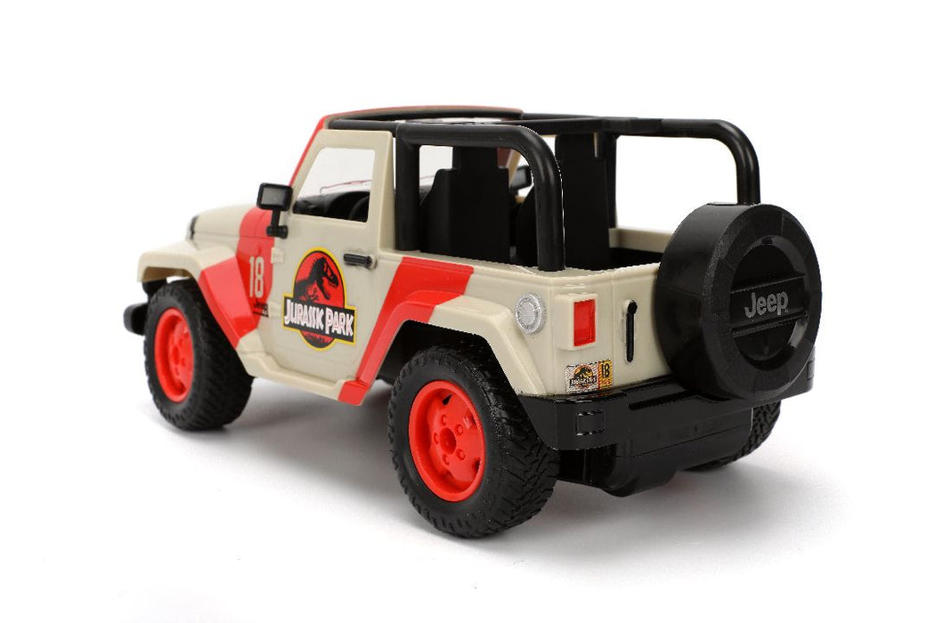 JAD32132 Jada 1/16 HWR R/C - Jurassic World Jeep Wrangler