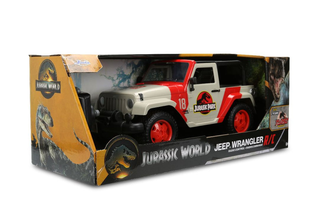 JAD32132 Jada 1/16 HWR R/C - Jurassic World Jeep Wrangler