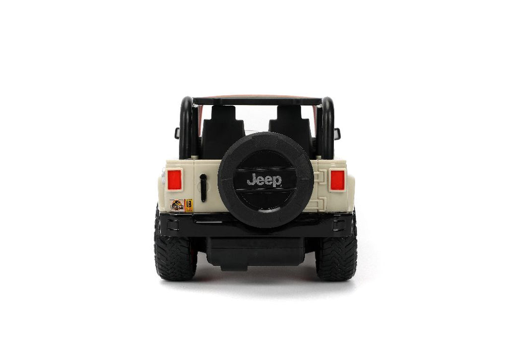JAD32132 Jada 1/16 HWR R/C - Jurassic World Jeep Wrangler