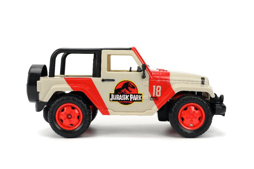 JAD32132 Jada 1/16 HWR R/C - Jurassic World Jeep Wrangler
