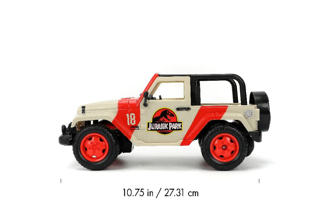 JAD32132 Jada 1/16 HWR R/C - Jurassic World Jeep Wrangler