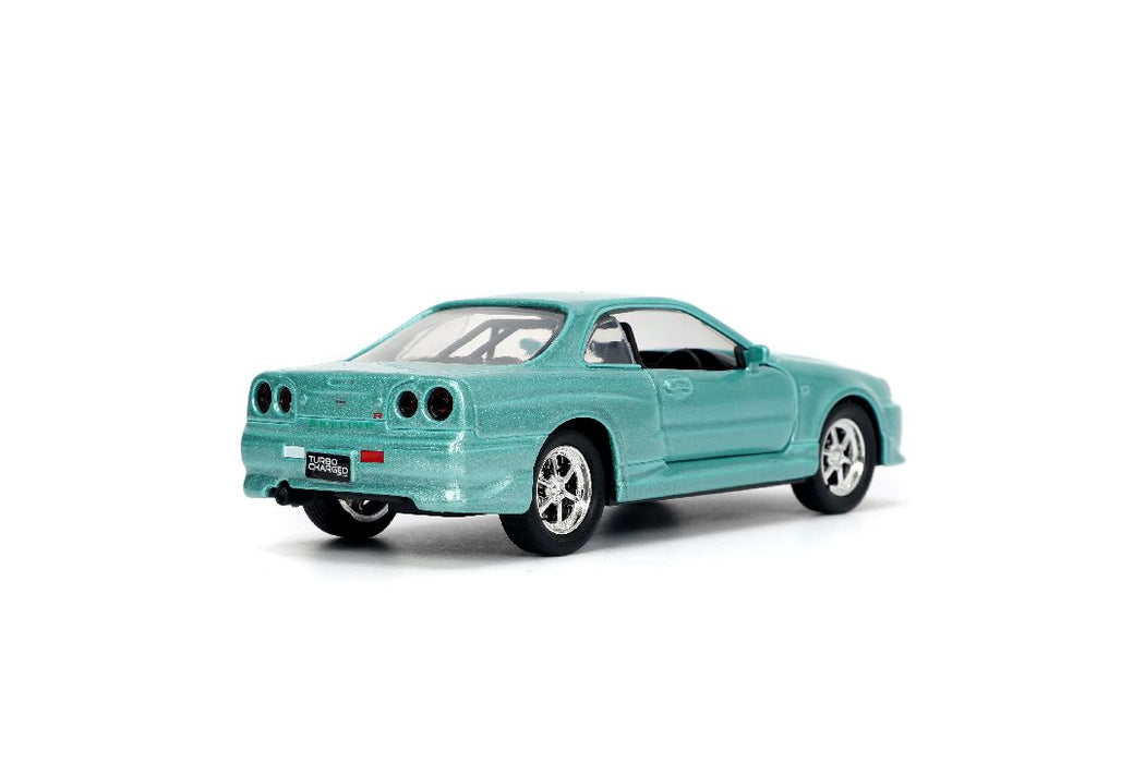 JAD32586 Jada 1/32 "Fast & Furious" BRIAN's Nissan Skyline GT-R (R34)