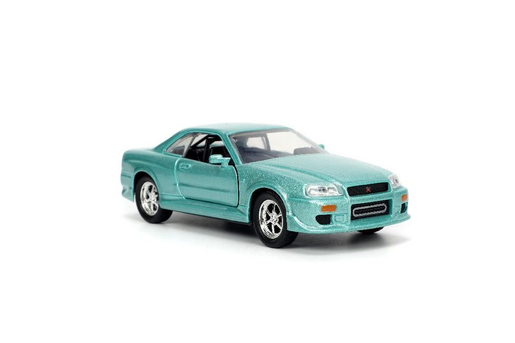 JAD32586 Jada 1/32 "Fast & Furious" BRIAN's Nissan Skyline GT-R (R34)