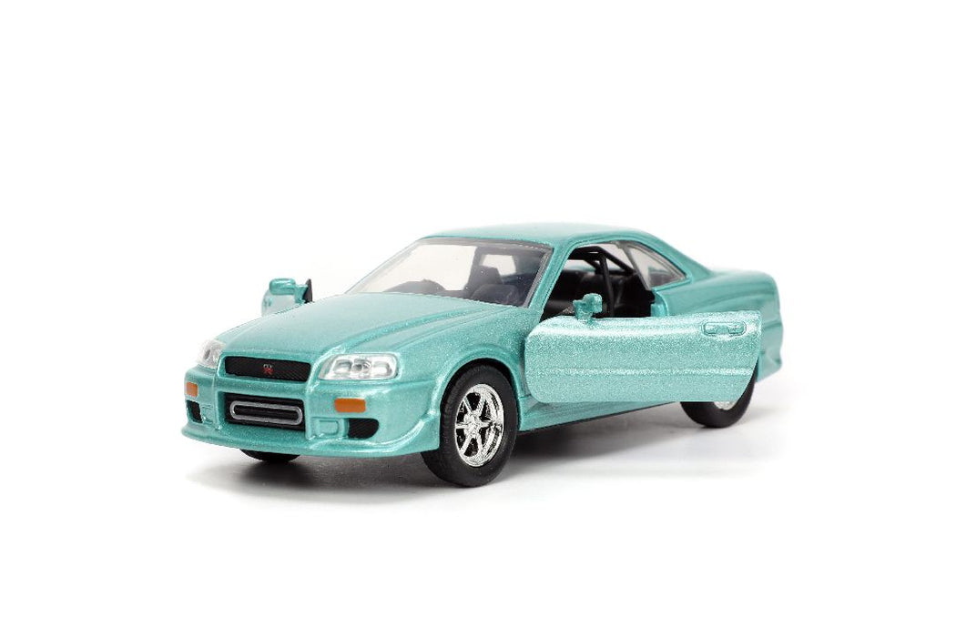 JAD32586 Jada 1/32 "Fast & Furious" BRIAN's Nissan Skyline GT-R (R34)