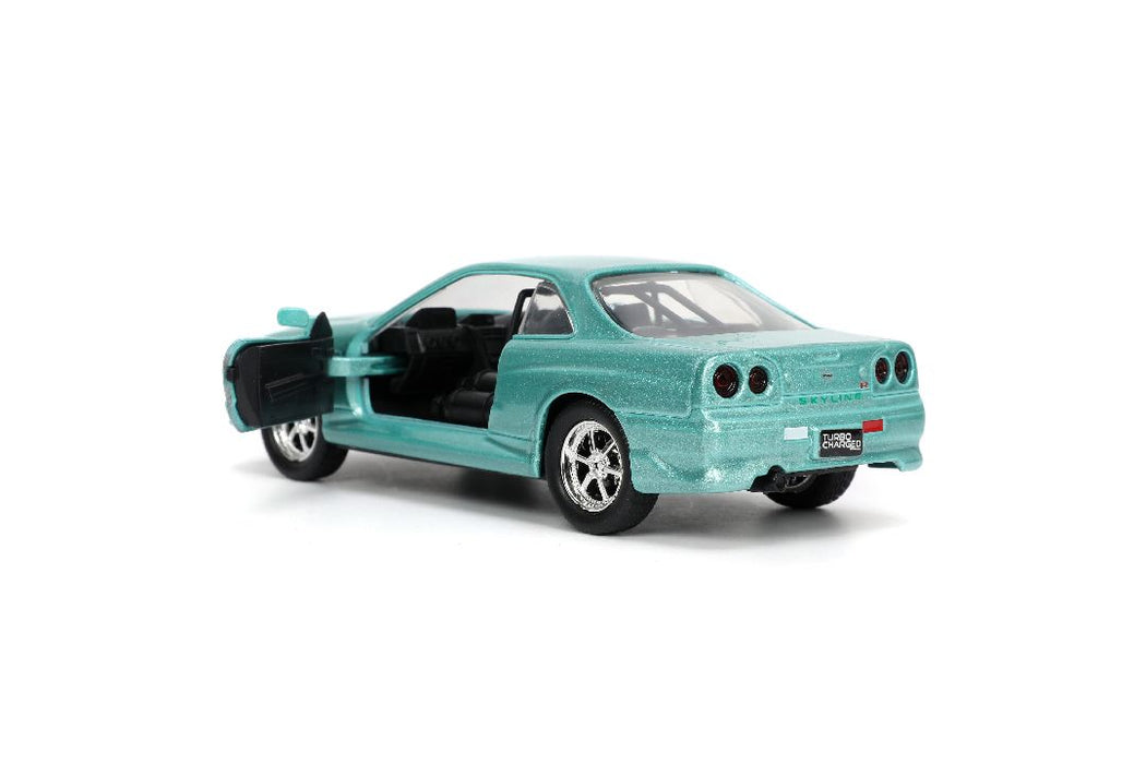 JAD32586 Jada 1/32 "Fast & Furious" BRIAN's Nissan Skyline GT-R (R34)