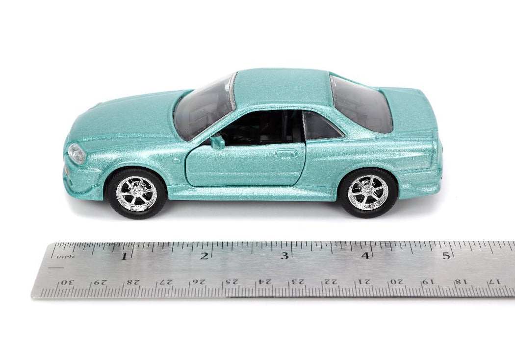 JAD32586 Jada 1/32 "Fast & Furious" BRIAN's Nissan Skyline GT-R (R34)
