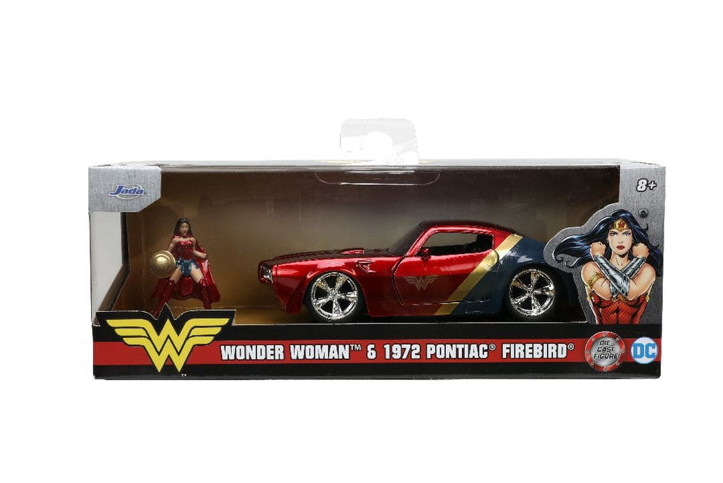 JAD33089 Jada 1/32 1972 Pontiac Firebird with Wonder Woman