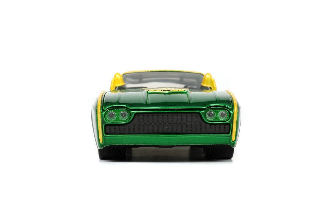 JAD33357 Jada 1/24 "Hollywood Rides" Marvel 1963 Ford Thunderbird with LOKI