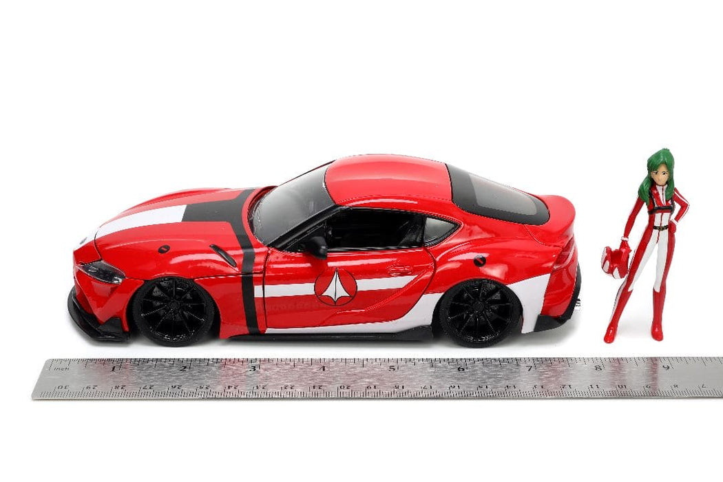 JAD33679 Jada 1/24 "Hollywood Rides" Robotech 2020 Toyota Supra with Miriya Sterling