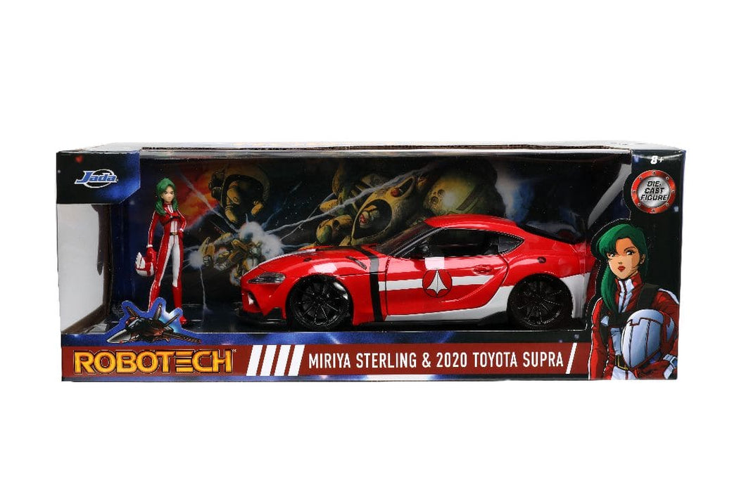 JAD33679 Jada 1/24 "Hollywood Rides" Robotech 2020 Toyota Supra with Miriya Sterling