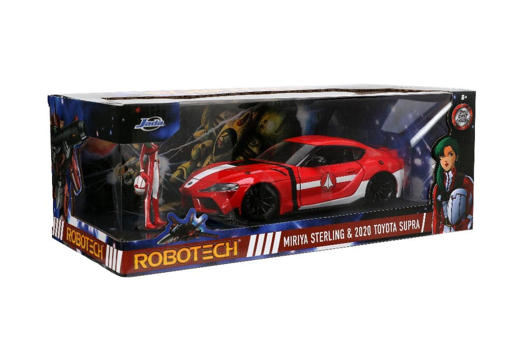 JAD33679 Jada 1/24 "Hollywood Rides" Robotech 2020 Toyota Supra with Miriya Sterling