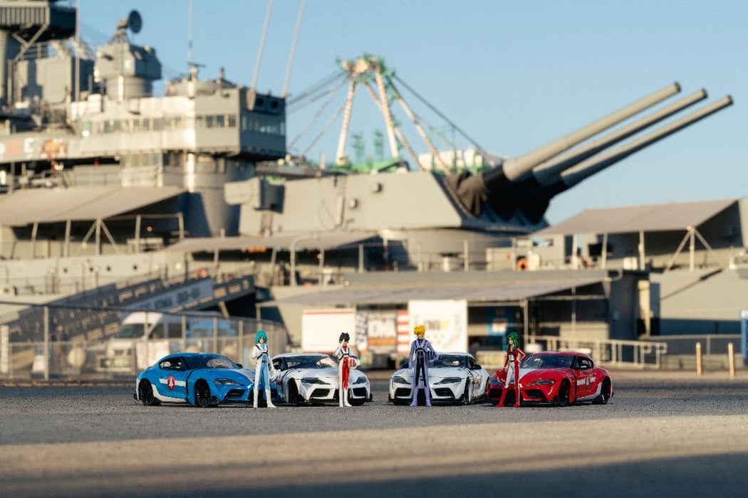 JAD33685 Jada 1/24 "Hollywood Rides" Robotech 2020 Toyota Supra with Rick Hunter