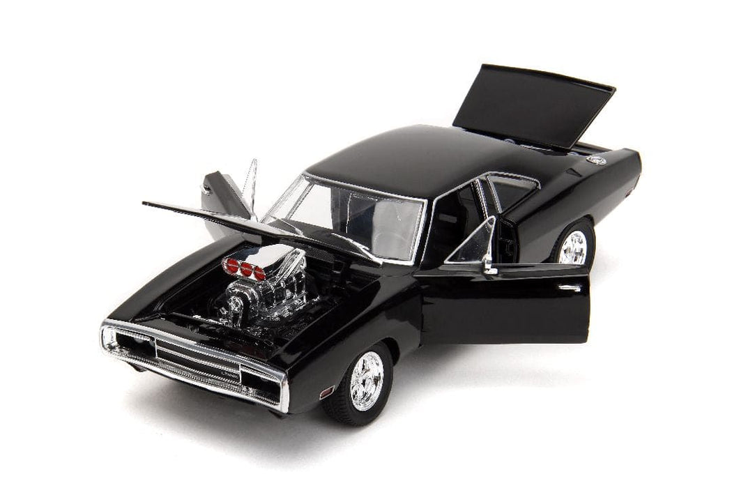 JAD33721 Jada 1/24 "Fast & Furious" TrueSpec 1970 Dodge Charger RT -Black