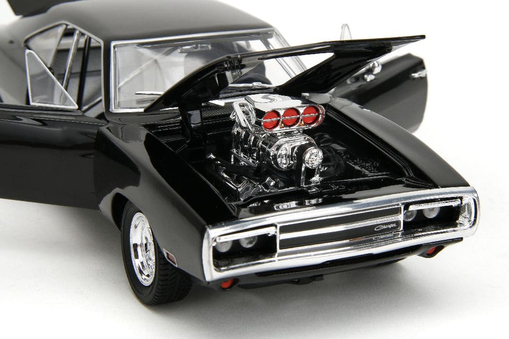 JAD33721 Jada 1/24 "Fast & Furious" TrueSpec 1970 Dodge Charger RT -Black