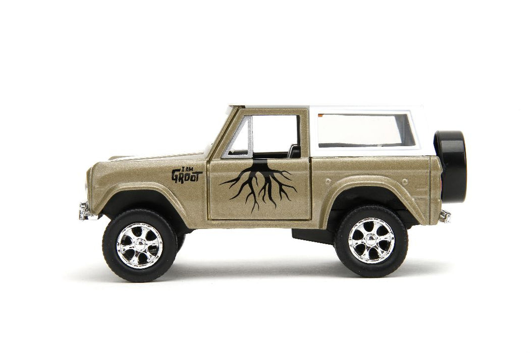 JAD34416 Jada 1:32 HWR - 1973 Ford Bronco (GROOT Theme)