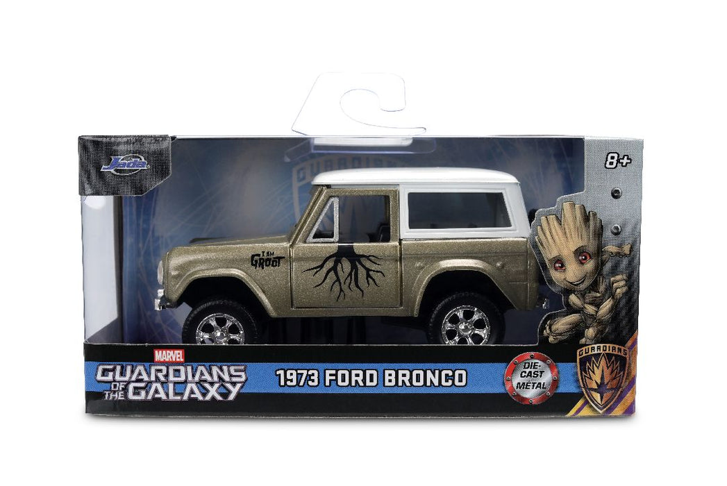 JAD34416 Jada 1:32 HWR - 1973 Ford Bronco (GROOT Theme)