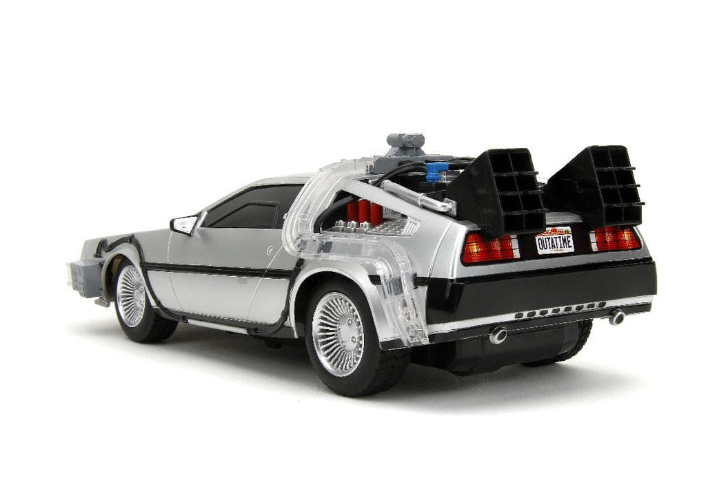 JAD34627 Jada 1/16 "Hollywood Rides" R/C Back to the Future Time Machine