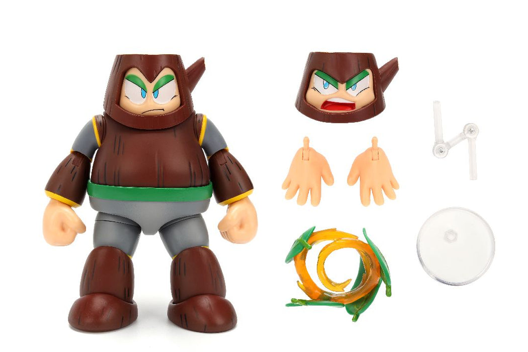 JAD34693 Jada 1/12 "Mega Man" - Wood Man Deluxe