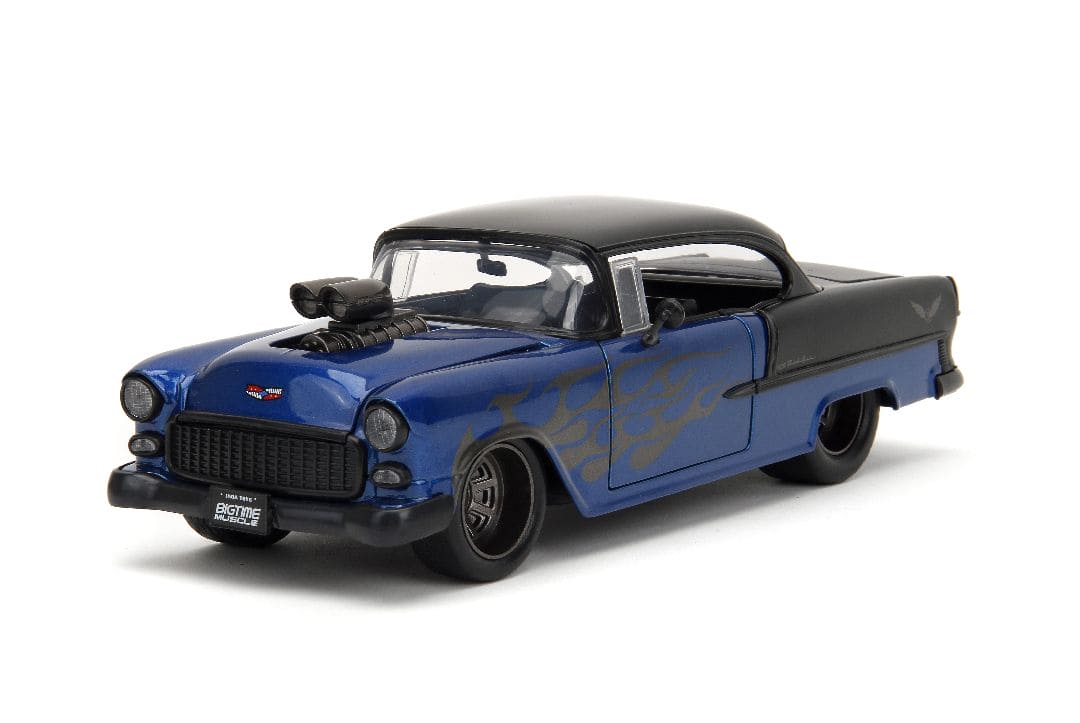 ミニカー BIGTIME MUSCLE 1955 CHEVY BEL AIR JAD34721 Jada 1/24 