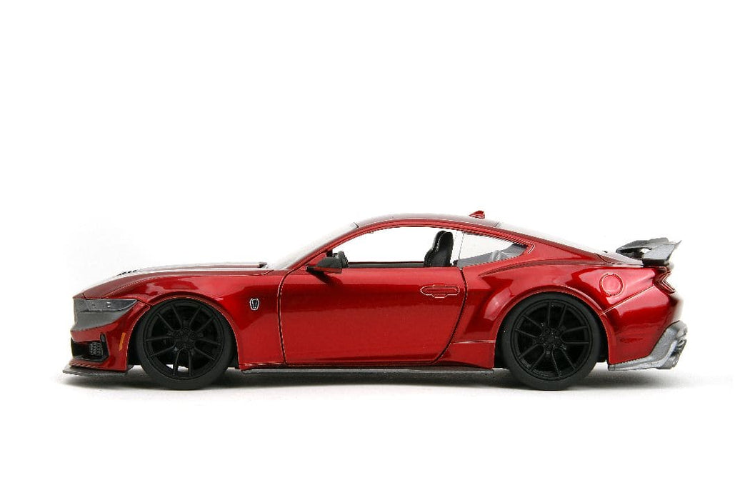 JAD35277 Jada 1/24 "BIGTIME Muscle" 2024 Ford Mustang Dark Horse - Red