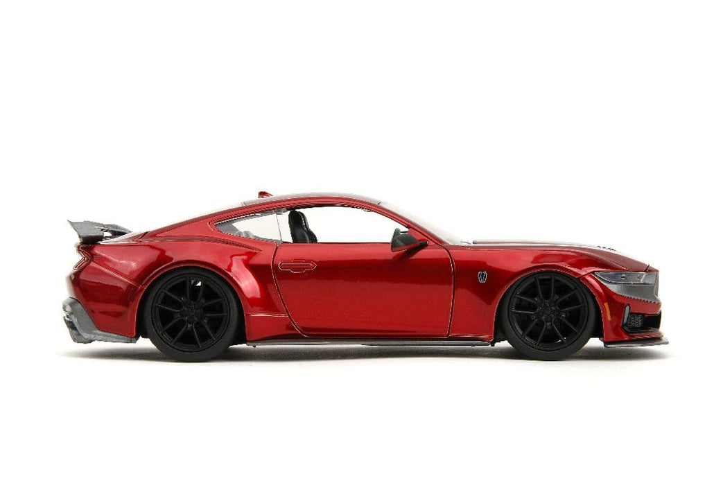 JAD35277 Jada 1/24 "BIGTIME Muscle" 2024 Ford Mustang Dark Horse - Red