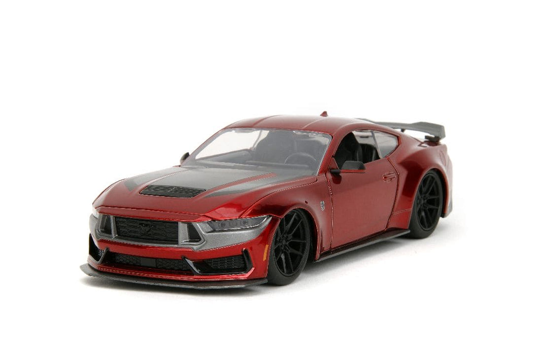 JAD35277 Jada 1/24 "BIGTIME Muscle" 2024 Ford Mustang Dark Horse - Red
