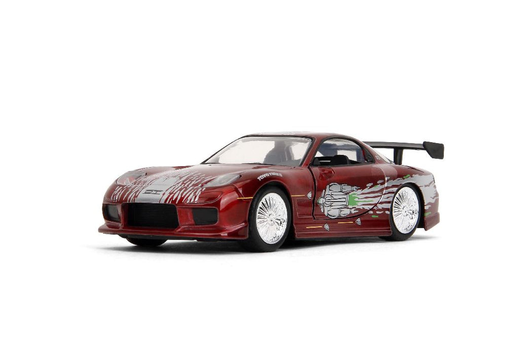 JAD35400 Jada 1/32 "Fast & Furious" - 1995 Mazda RX-7 - Candy Red