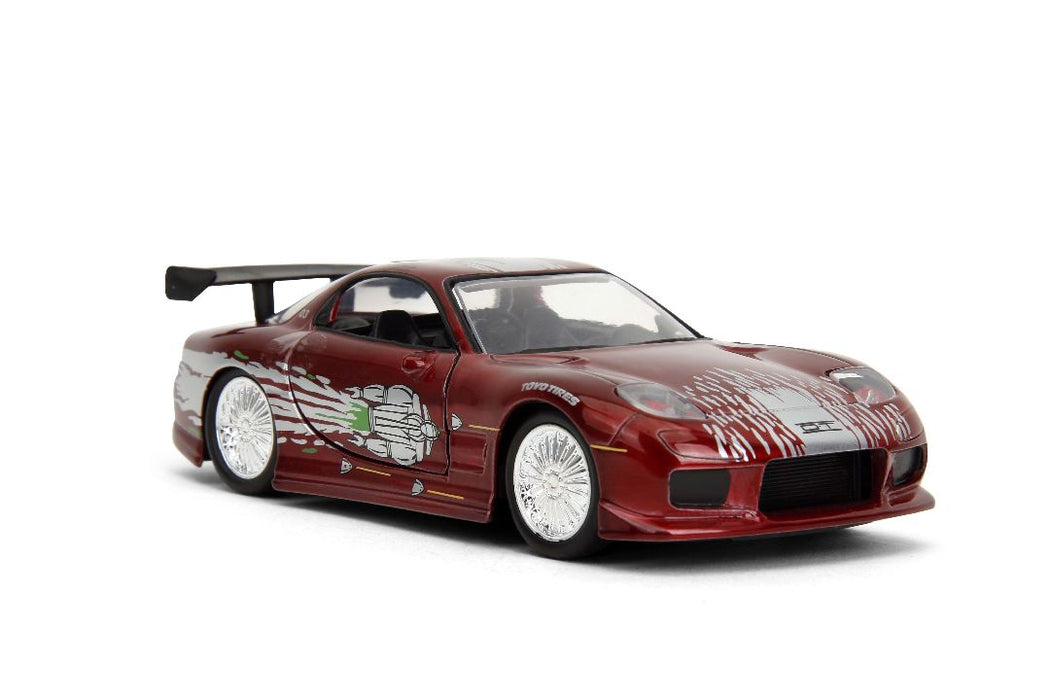 JAD35400 Jada 1/32 "Fast & Furious" - 1995 Mazda RX-7 - Candy Red