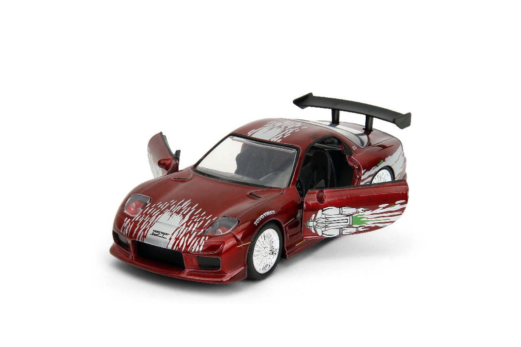 JAD35400 Jada 1/32 "Fast & Furious" - 1995 Mazda RX-7 - Candy Red