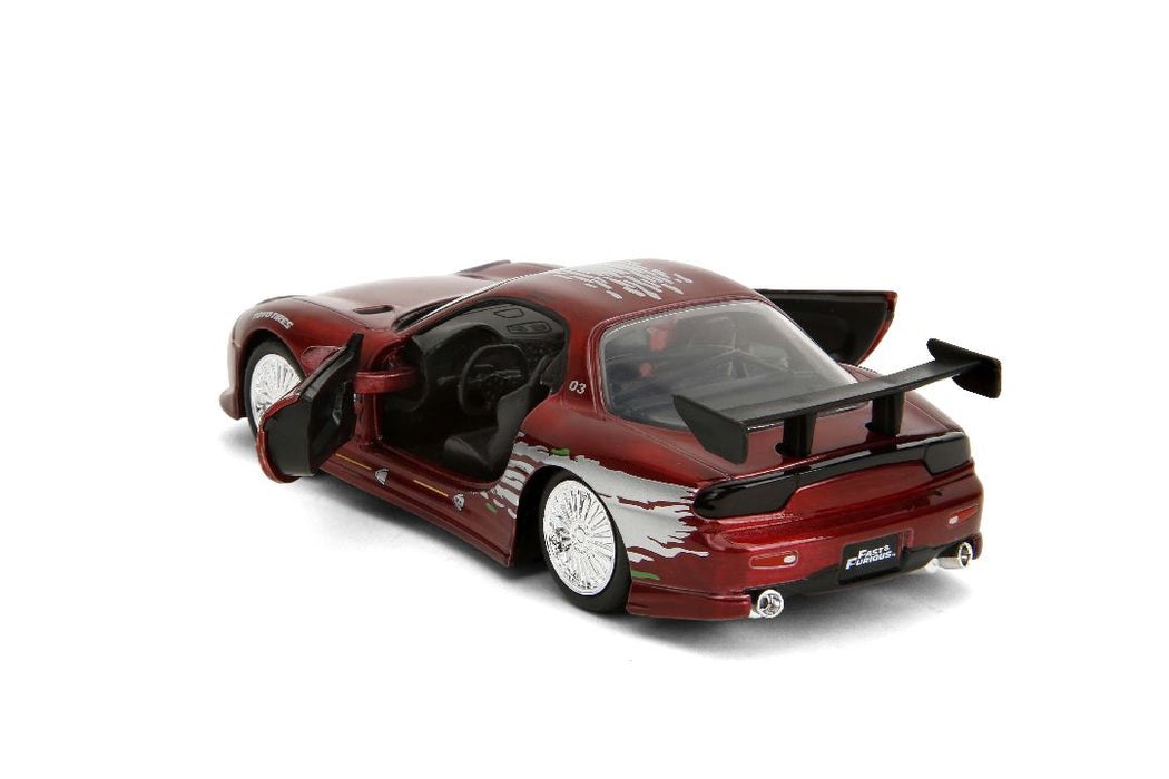 JAD35400 Jada 1/32 "Fast & Furious" - 1995 Mazda RX-7 - Candy Red