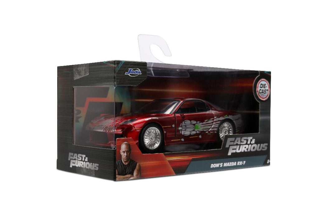 JAD35400 Jada 1/32 "Fast & Furious" - 1995 Mazda RX-7 - Candy Red