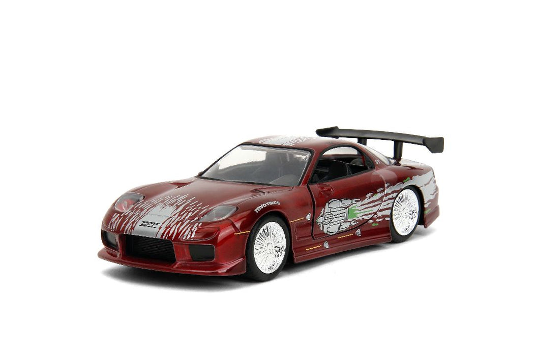 JAD35400 Jada 1/32 "Fast & Furious" - 1995 Mazda RX-7 - Candy Red
