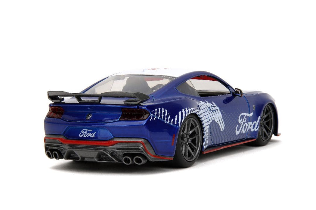 JAD35419 Jada 1/24 "BIGTIME Muscle" 2024 Mustang Dark Horse - Candy Blue