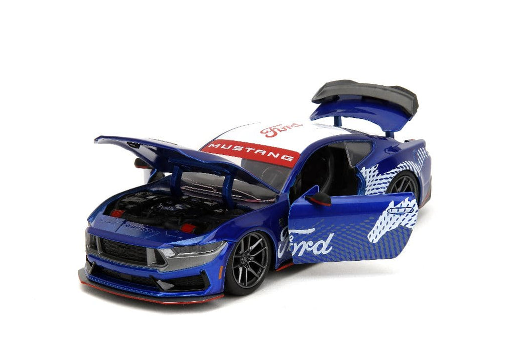 JAD35419 Jada 1/24 "BIGTIME Muscle" 2024 Mustang Dark Horse - Candy Blue