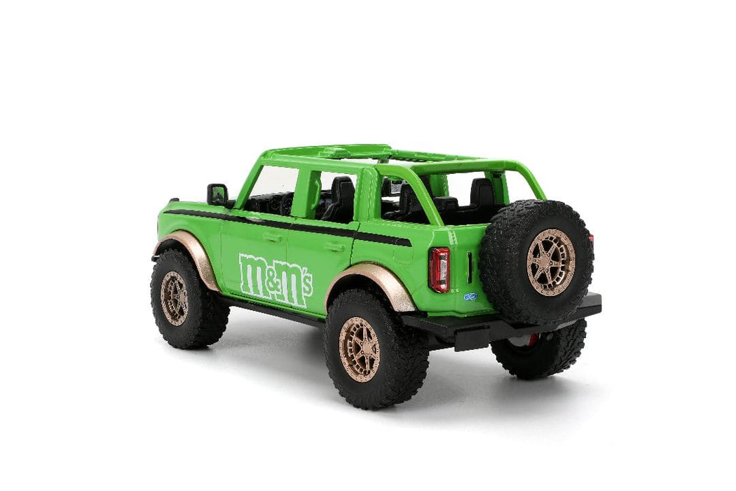 JAD35473 Jada 1/24 "Hollywood Rides" - M&M's - 2021 Ford Bronco