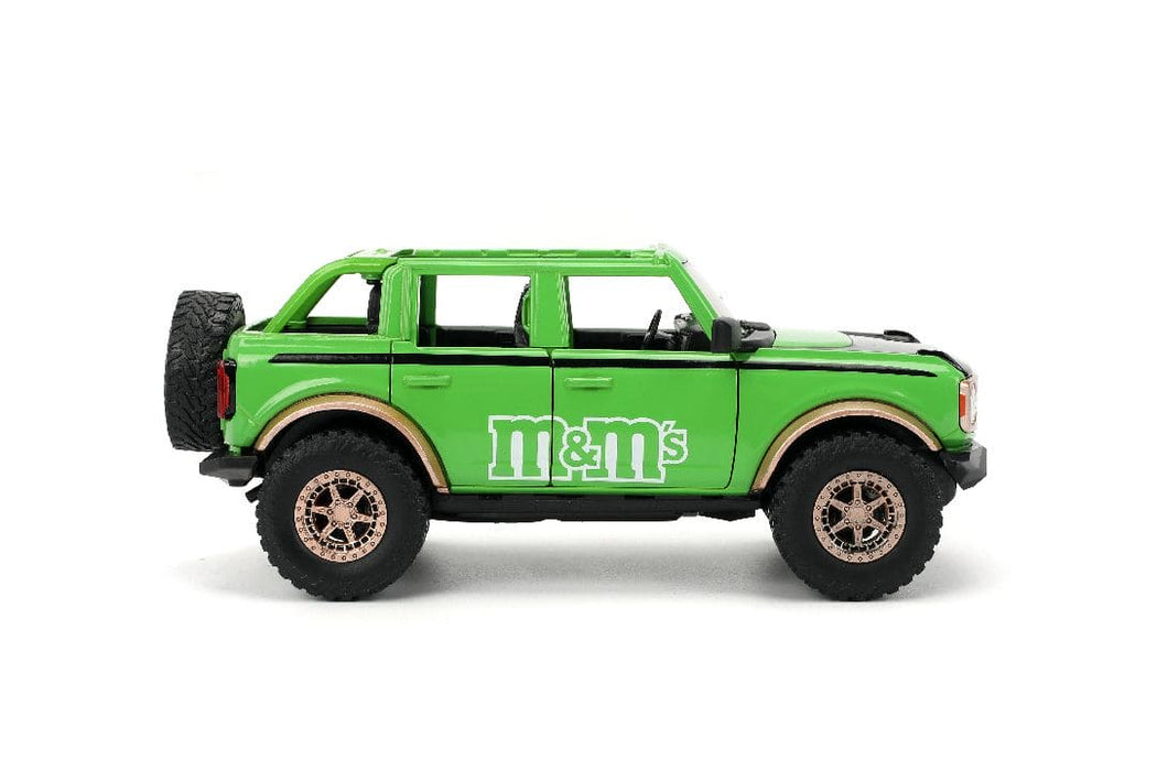JAD35473 Jada 1/24 "Hollywood Rides" - M&M's - 2021 Ford Bronco