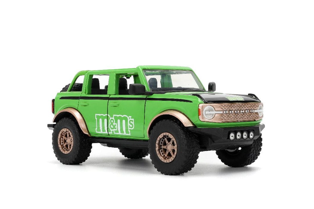 JAD35473 Jada 1/24 "Hollywood Rides" - M&M's - 2021 Ford Bronco