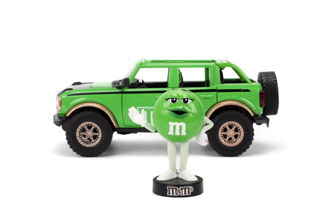 JAD35473 Jada 1/24 "Hollywood Rides" - M&M's - 2021 Ford Bronco