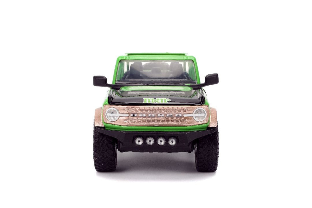 JAD35473 Jada 1/24 "Hollywood Rides" - M&M's - 2021 Ford Bronco