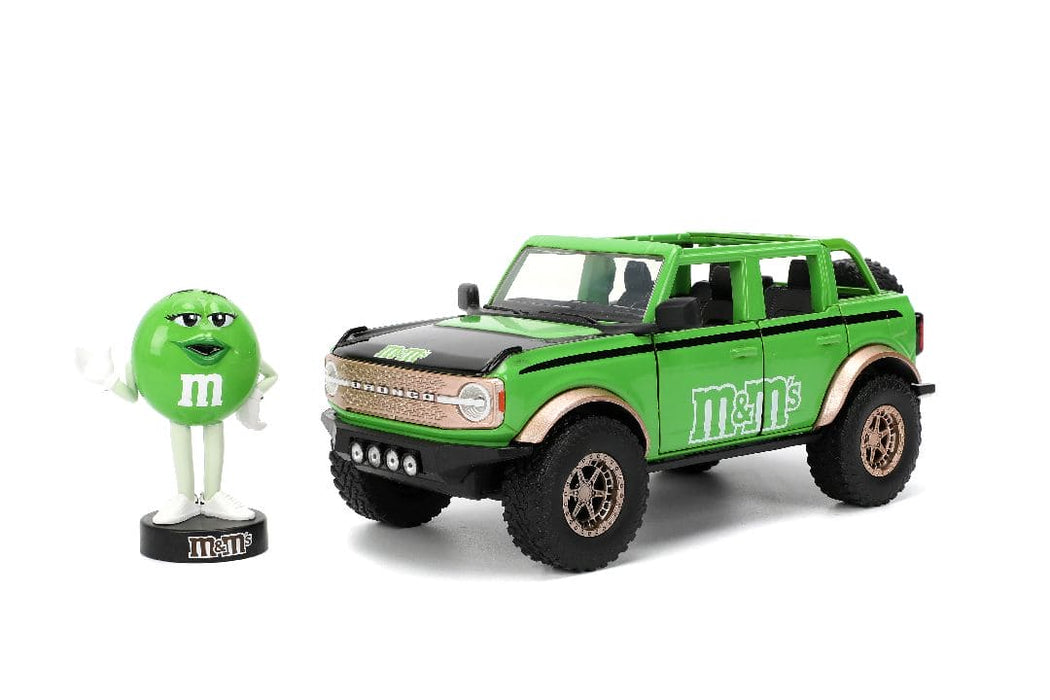 JAD35473 Jada 1/24 "Hollywood Rides" - M&M's - 2021 Ford Bronco